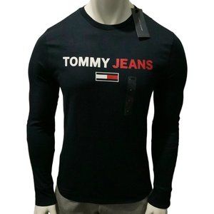NWT TOMMY HILFIGER MSRP 57.99 EAGLE HAWK MEN'S CREW NECK LONG SLEEVE T-SHIRT